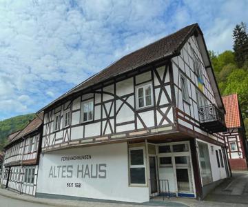 "Altes Haus" am Kurpark in den Bergen