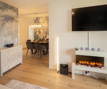Sweethome - Dah02 - Luxus Pur Apartment, Küche, Tv