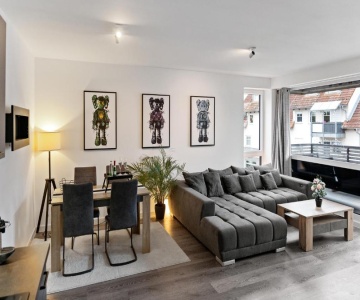Modern Style Business Suite - Office - Kitchen - Balcony