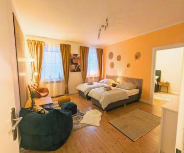 Modernes Appartment nahe Messe und Zentrum