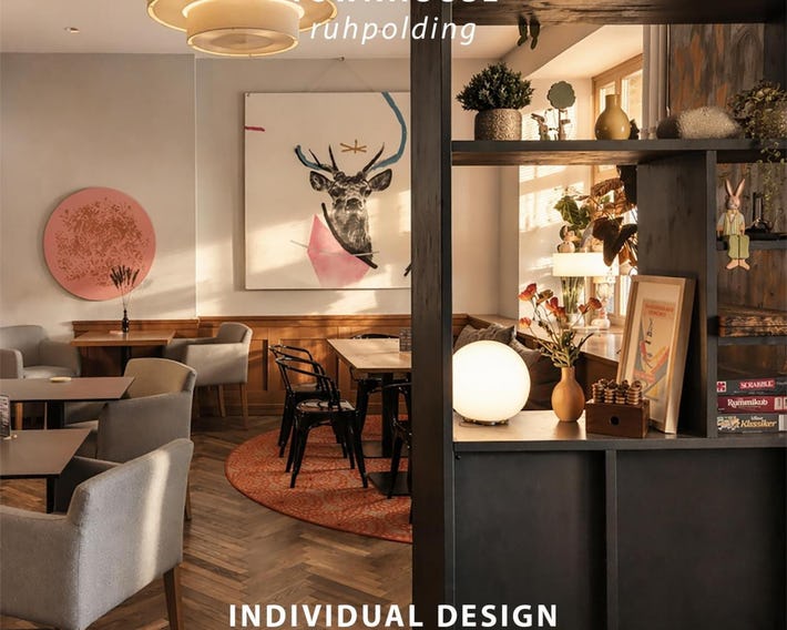 The Townhouse Ruhpolding - Individual Design & Casual Concept - Chiemgau Karte