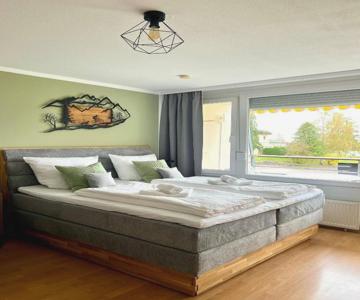 Ferienwohnung Wolkenfrei mit Pool und Sauna