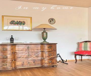 Groszügige Wohnung, Bergblick, Vintage