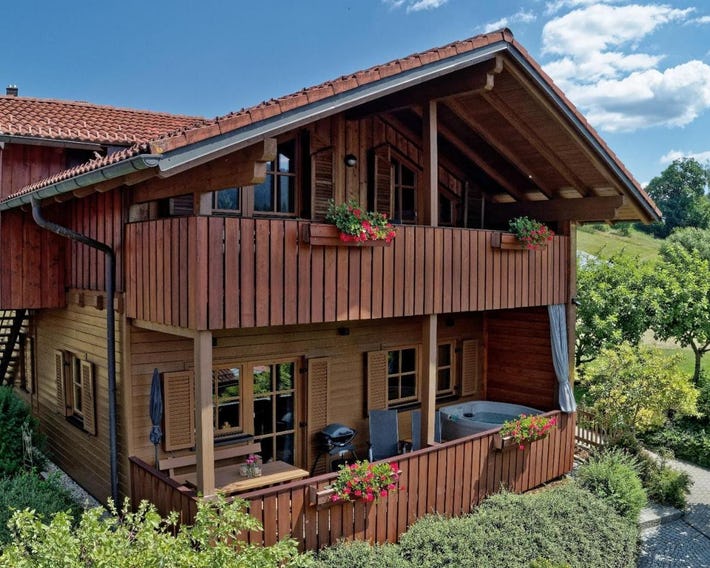 Ferienwohnungen Holzferienhäuser Leithenwald