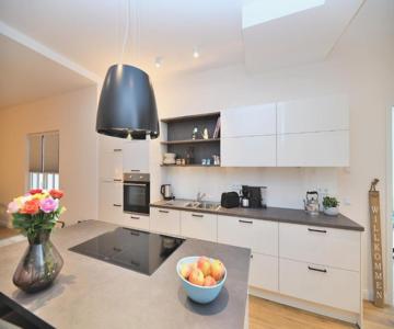 Ferienwohnung Heppenheim- Wohnung "Altstadt" mit Terrasse Das schiefe Haus