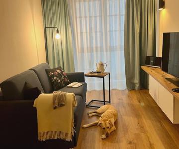 Ferienwohnung Heppenheim mit Hund - Wohnung "St Peter" Das schiefe Haus