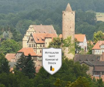 GRÄFIN ANNA - Rückzugsort für Freundetreffen in der historischen Hinterburg Schlitz - 2 Schlafzimmer