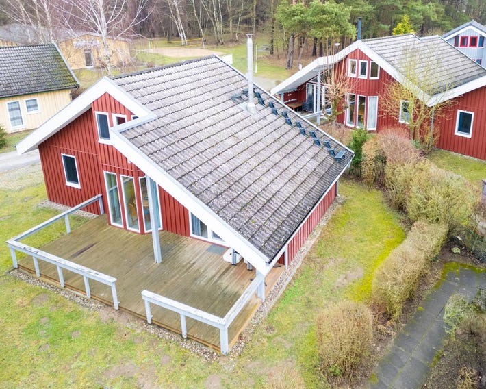 Ferienhaus im skandinavischen Stil