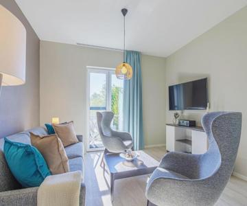 Achterndieck - Modernes 5-Sterne Erdgeschoss-Apartment mit Balkon