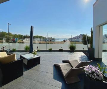 Exklusive Ferienwohnung mit Blick auf den Yachthafen