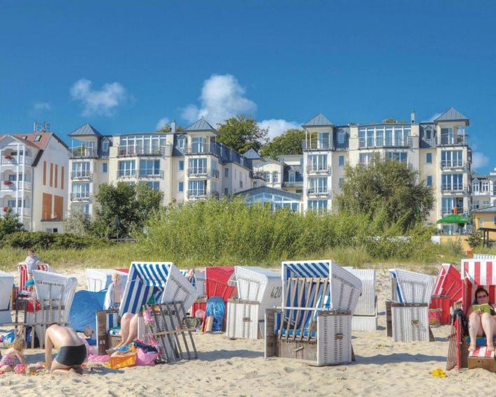 SEETELHOTEL Ostseeresidenz Bansin mit Pool und unmittelbarer Strandnähe