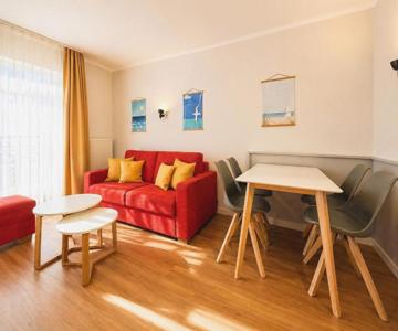 Inselkoje - gemütliche familienfreundliche 2 Zimmer Ferienwohnung strandnah