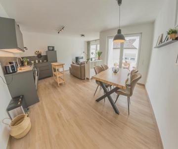 Luxus Apartment Bad Salzuflen mit eigenem Parkplatz und E-Ladestation