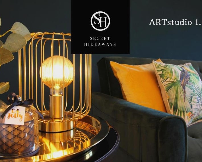 SECRET HIDEAWAYS boho ARTstudio mit smartHome nahe City l Messe l Hbf