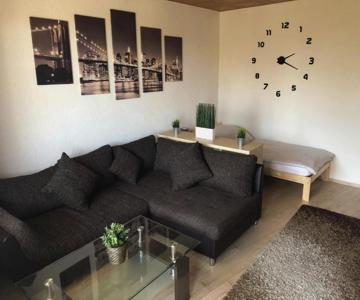 Work & Stay Apartment mit Balkon