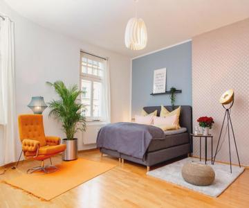 Kaßberg Apartment Im Retro-stil / Netflix & Wifi