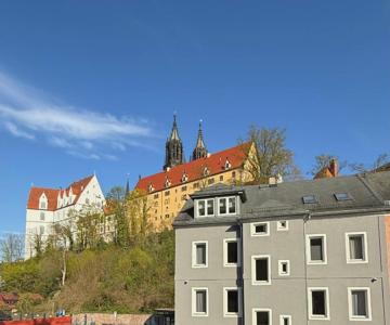 Panorama Apartments an der Seilbahn unterhalb der Albrechtsburg - Parkplatz und Wi-Fi - FREE