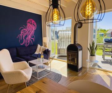 Ferienhaus Fischkopf mit Sauna und Strandkorb