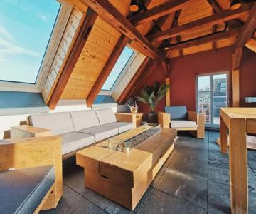 Luxus Apartment mit Blick über Erfurt im Zentrum