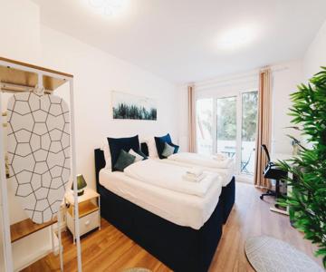 Naturnaher Rückzugsort - Boxspring & Smart Tv & Wlan