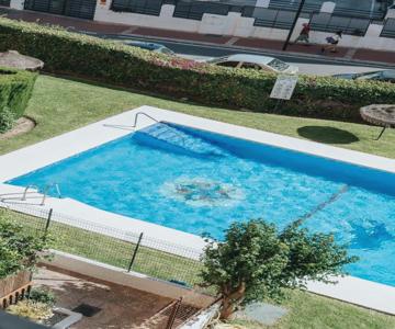 Home Corinto Beach terraza y piscina - Benalmadena Malaga