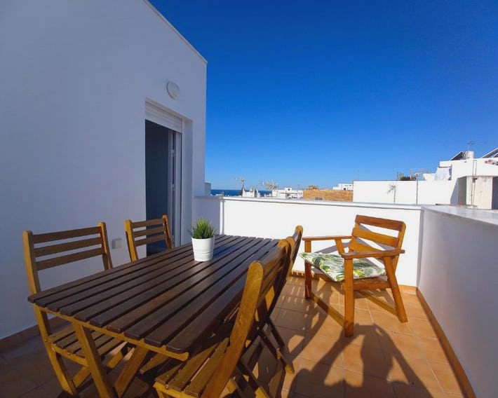 Casa Ortiz with private roof terrace - oceanview