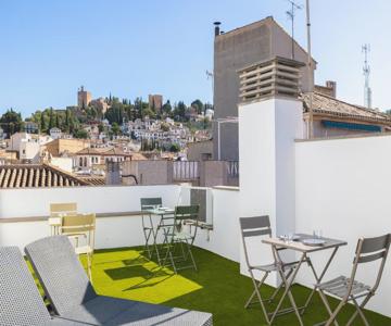 H2Granada en Centro Terraza-solarium & Parking - Recien Reformados