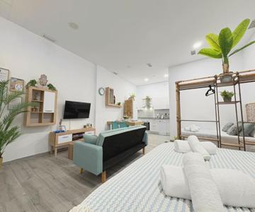 Refugio del Madroño - Estudio Moderno en Málaga