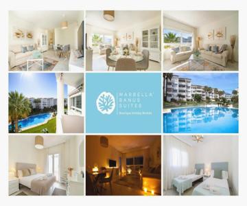 MARBELLA BANUS SUITES - Banús Playa Rocío - 2BR - 2BA - Direct Beach & Sea Access Complex - Outdoor 