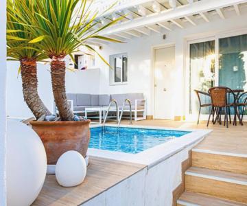 Villa Parador private Heated Pool roof terrace