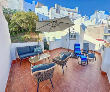 Casa Carmen - Terraza y patio privado en Salobreña