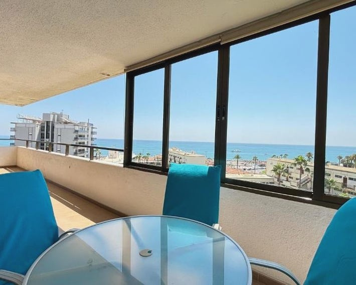 Apartamento Playamar, vistas al mar con terraza