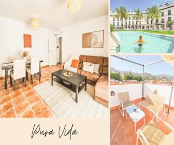 Pura Vida - Terraza, Piscina, Playa 15mn, Sierra