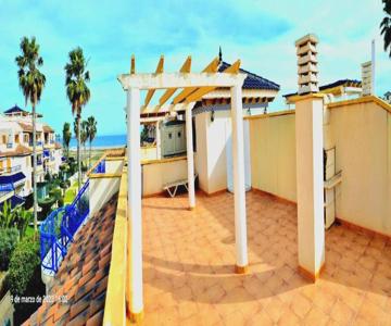 Ático con solarium Veramar 4 dos dormitorios en 1a línea de playa