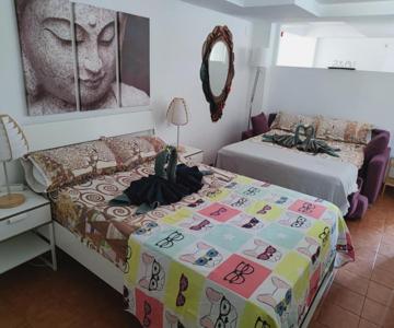loft con terraza y barbacoa