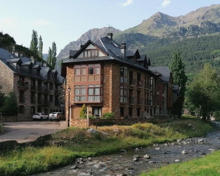 Apartamento con encanto en Sallent de Gállego