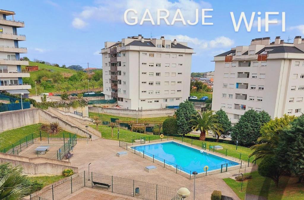Bonito Piso Con Garaje Y Piscina A 8 'centro