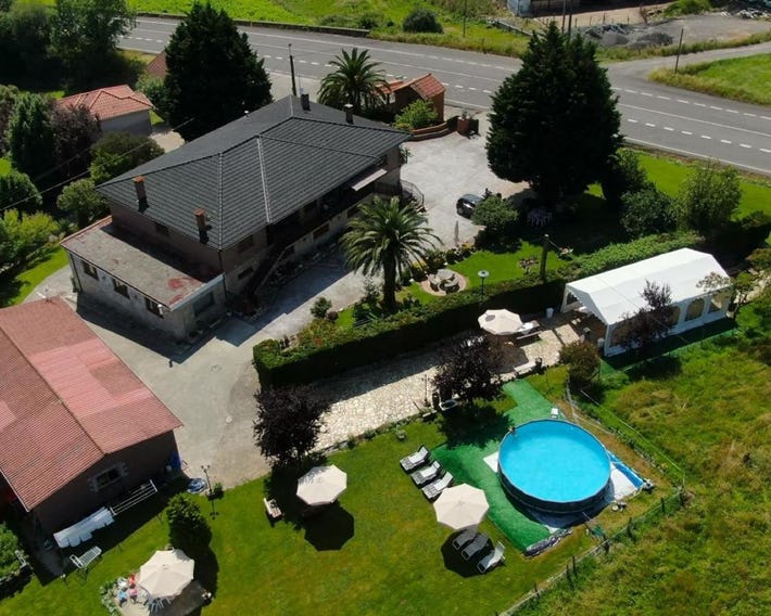 Casa Madrazo con piscina y parrillas
