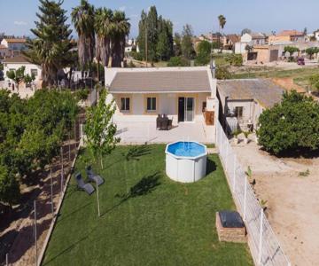 Aimar - Casa En Deltebre Con Jardín, Piscina Privada Y Barbacoa - Deltavacaciones