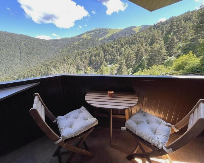 Apartament a La Molina, grans vistes, llar de foc