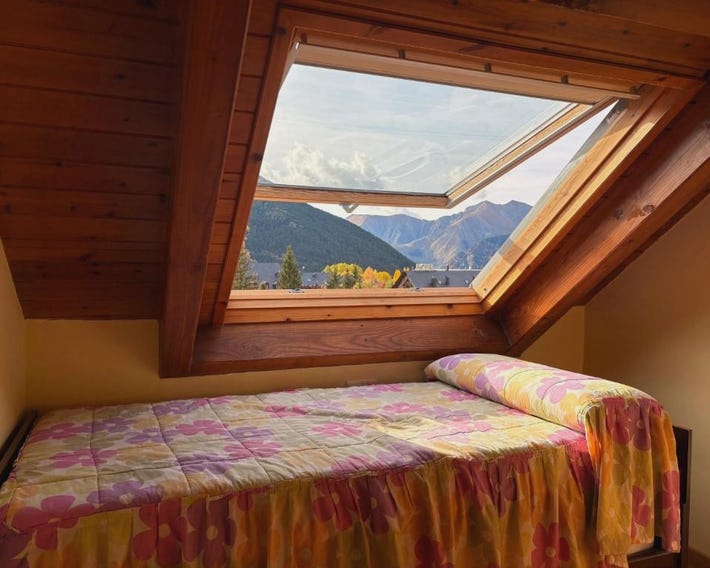 Triplex rústico, chimenea, esquí y vistas magníficas - Erta 4