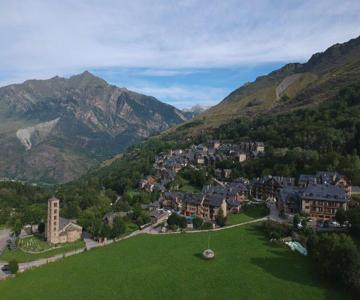 Apartamento con gran terraza y vistas panorámicas en Taüll, con plaza de parking