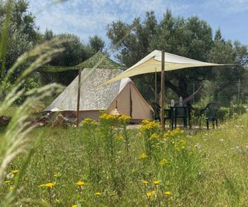 Bellissima Bell Tent - Romantic Glamping Retreat in Nature