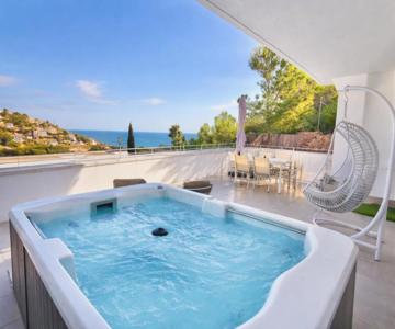 Casa del Sol Jacuzzi privado y vistas al Mediterráneo en Altea Hills