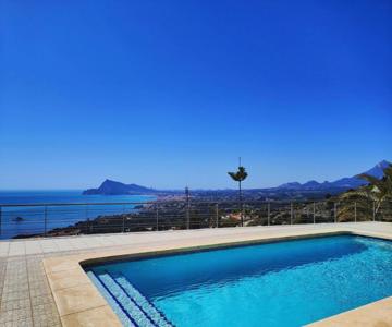 Seaview 6br villa with private pool
