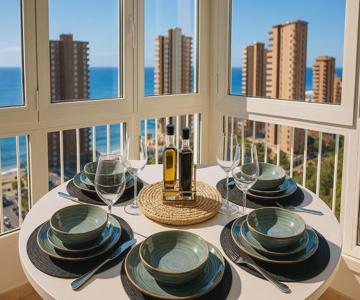 Apartamento a Estrenar con Vistas a la Playa de Levante con Plaza de Garaje