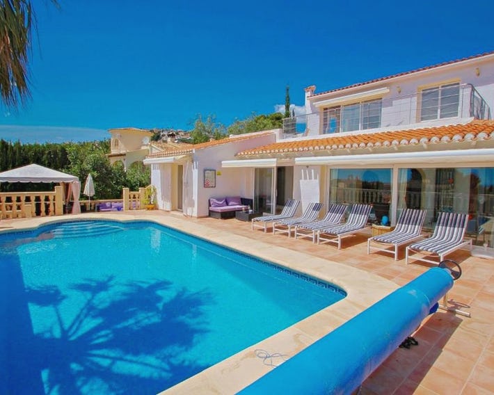 Michelle - sea view villa with private pool in Benissa