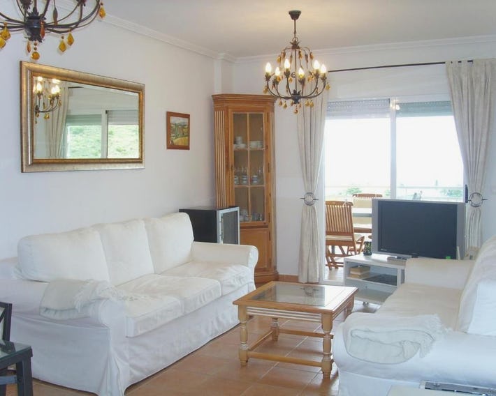 2 dorm.A/A.Vista mar.WiFi.Gym.Sauna.Terraza.Parking.
