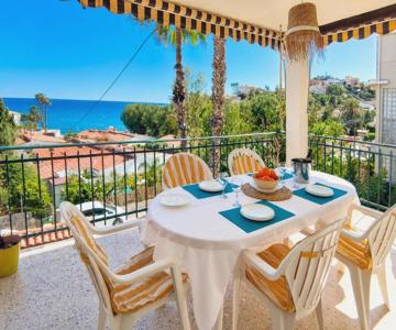 Casona del Mar - Terraza y vistas al Mediterráneo