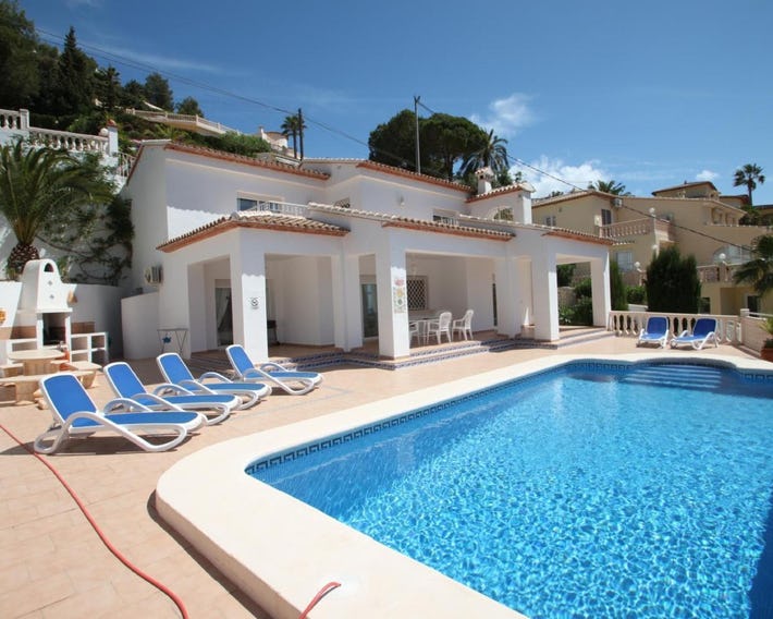 Sesam - sea view villa with private pool in Moraira
